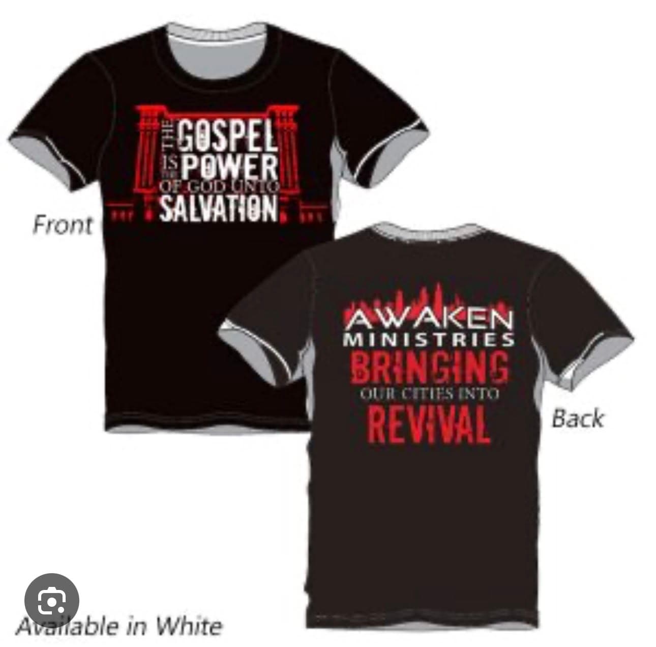 AWAKENING CUSTOMIZED T-SHIRT